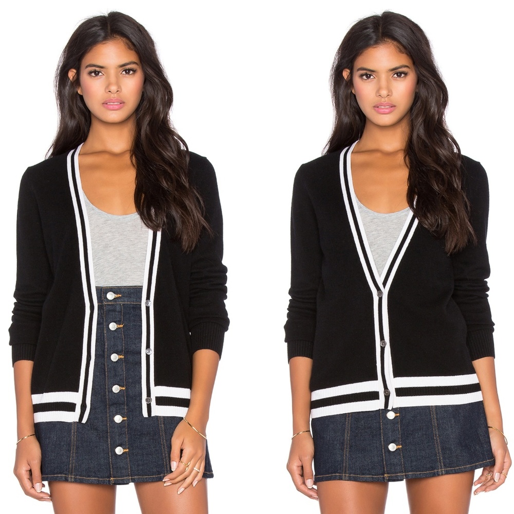 AG Adriano Goldschmied 100% Cashmere Finn Cardigan - Picture 4 of 8